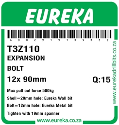 T3Z110 - Expansion Bolt -T3Z110_Label_T